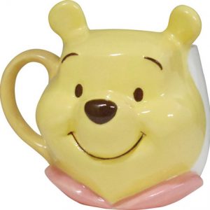 Pooh face mug