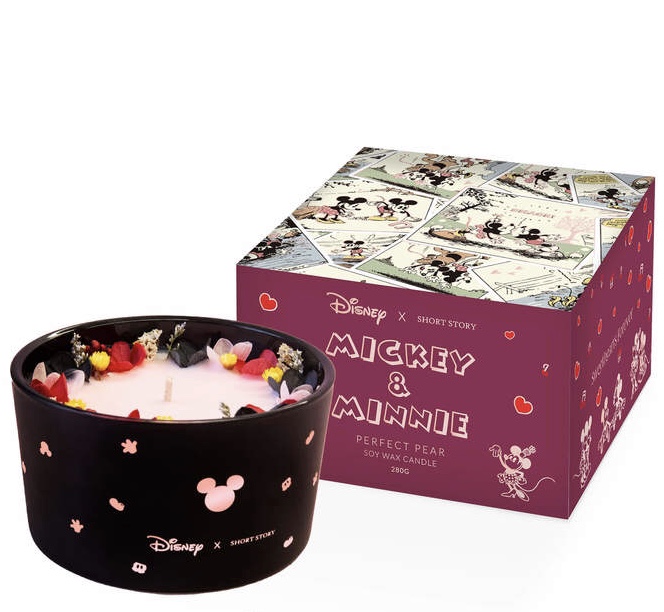 Mickey and Minnie Disney (Perfect Pear) Scented Candle Jo's Pop Culture